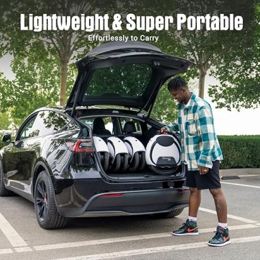 INMOTION E20 Electric Unicycle Hoverboard for Beginners – 14" Wheel, 900W Motor, 18.6 Miles Range, 12.5mph, UL2272 Certified – Lightweight & Safe Self-Balancing Scooter